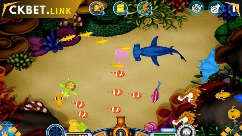 Sala de jogos de tiro ao peixe CKBET com prêmios